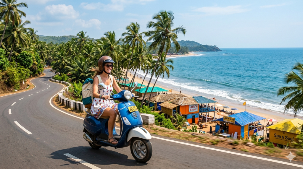 How to Rent a Scooter in Goa